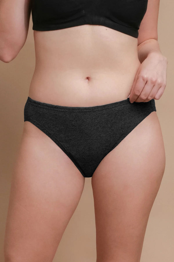 Cottonique Women's High-Cut Panty (2/pack)