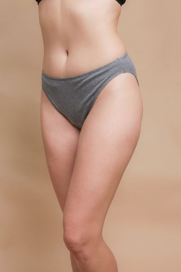 cottonique Women's Low-rise Contoured Brief (2/pack)