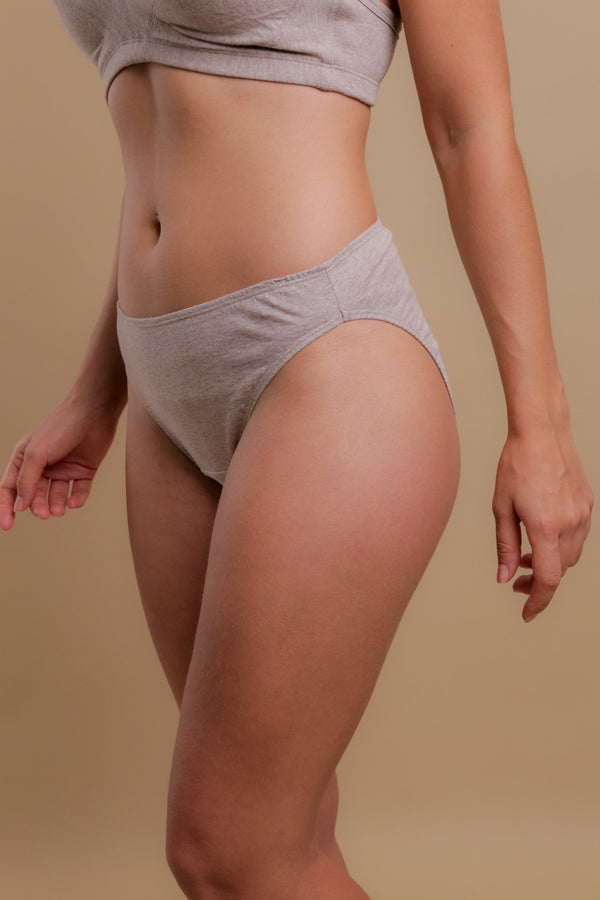Cottonique Women's Low-rise Contoured Brief (2/pack)