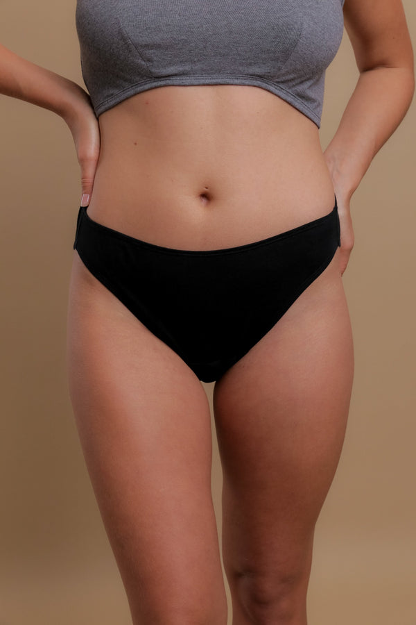 Cottonique Women's Low-rise Contoured Brief (2/pack)