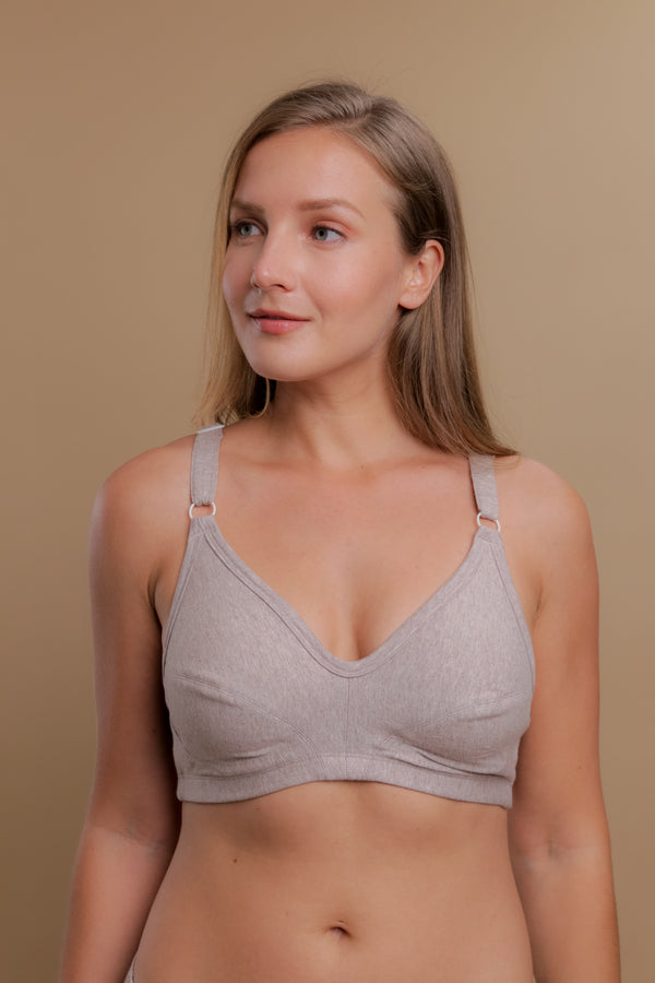 Cottonique Women's Racerback Pullover Bra