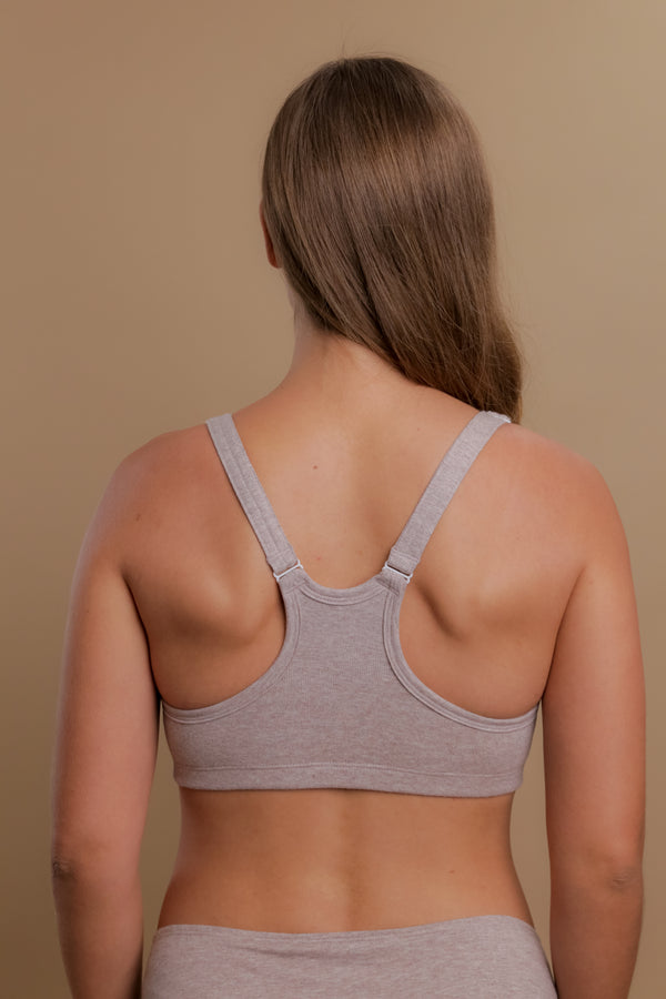 Cottonique Women's Racerback Pullover Bra