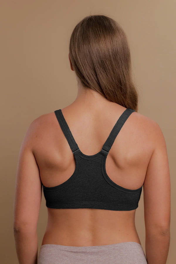 Cottonique Women's Racerback Pullover Bra