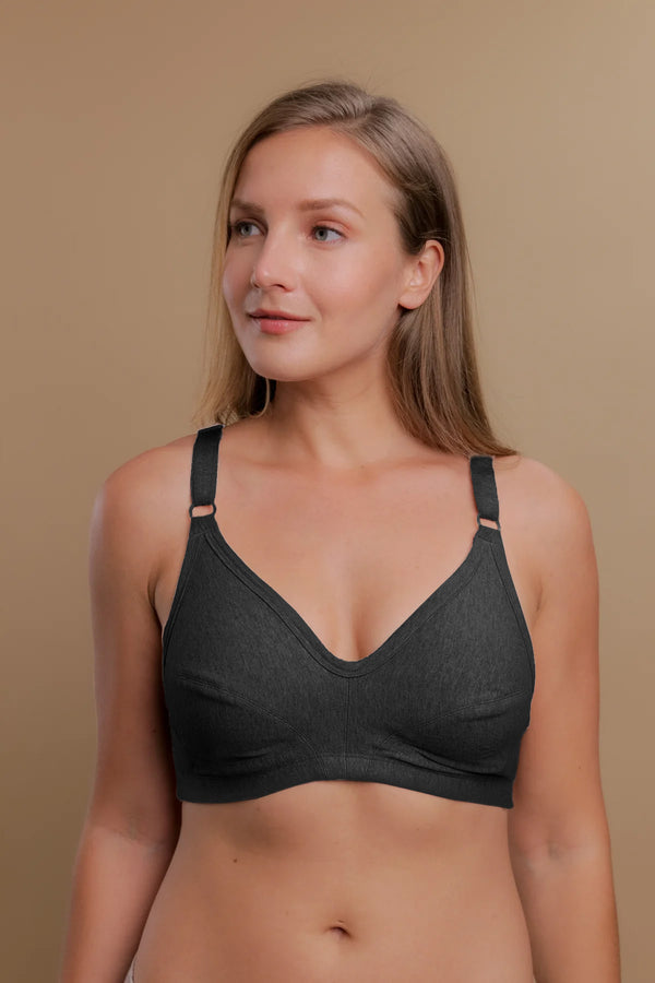 cottonique Women's Racerback Pullover Bra