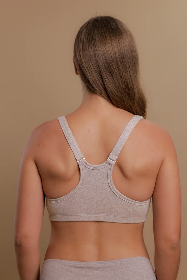 Cottonique Women's Racerback Pullover Bra