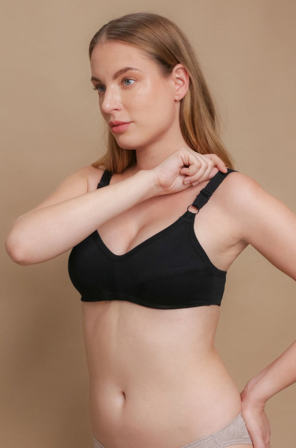 Cottonique Women's Slimfit Pullover Bra