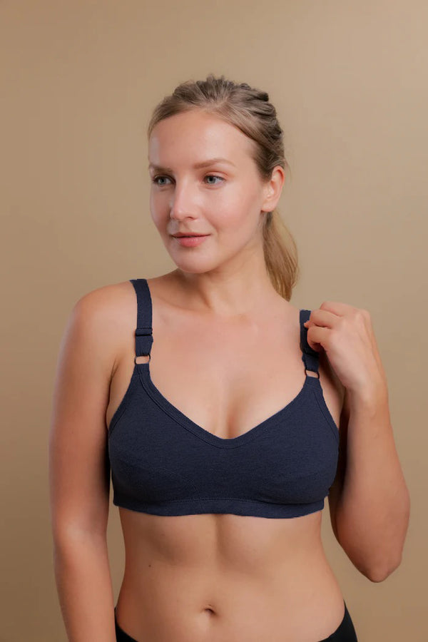 Cottonique Women's Slimfit Pullover Bra