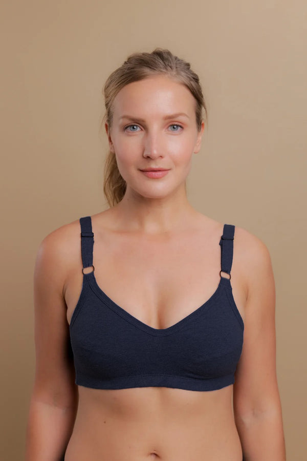 cottonique Women's Slimfit Pullover Bra