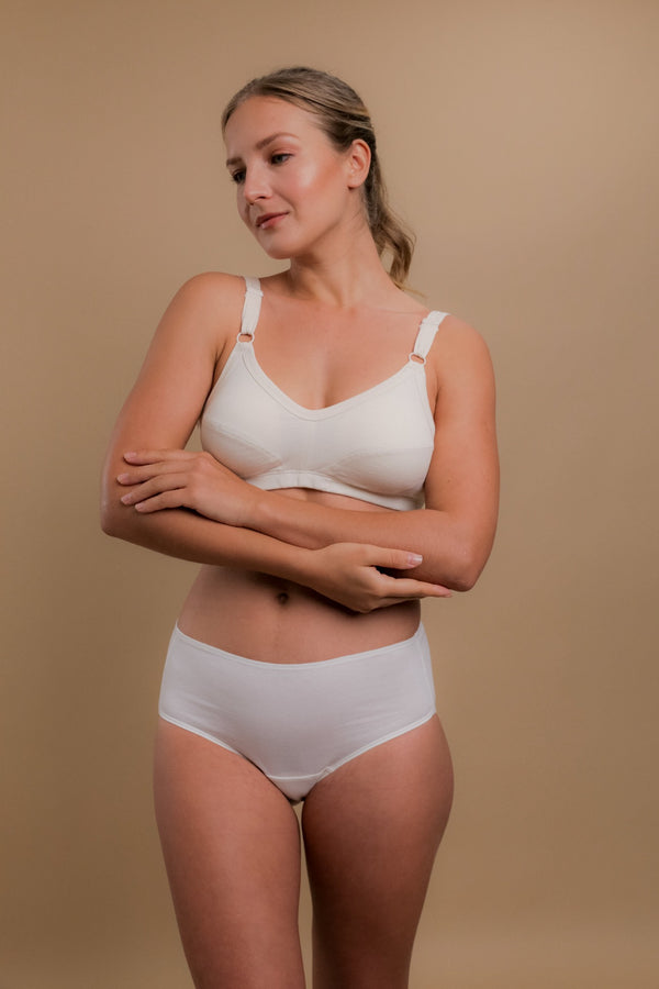 Cottonique Women's Waist Brief (2/pack)