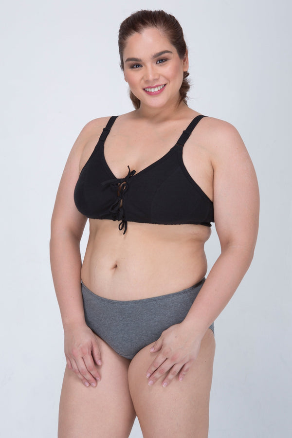 cottonique Women's Waist Brief (2/pack)