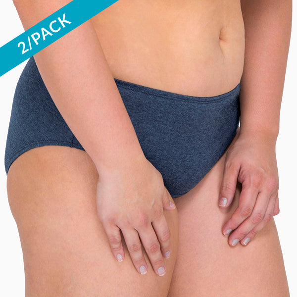 Cottonique Women's Waist Brief (2/pack)