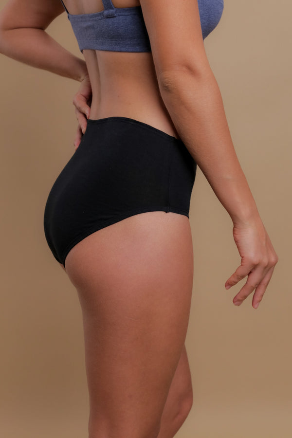 Cottonique Women's Waist Brief (2/pack)
