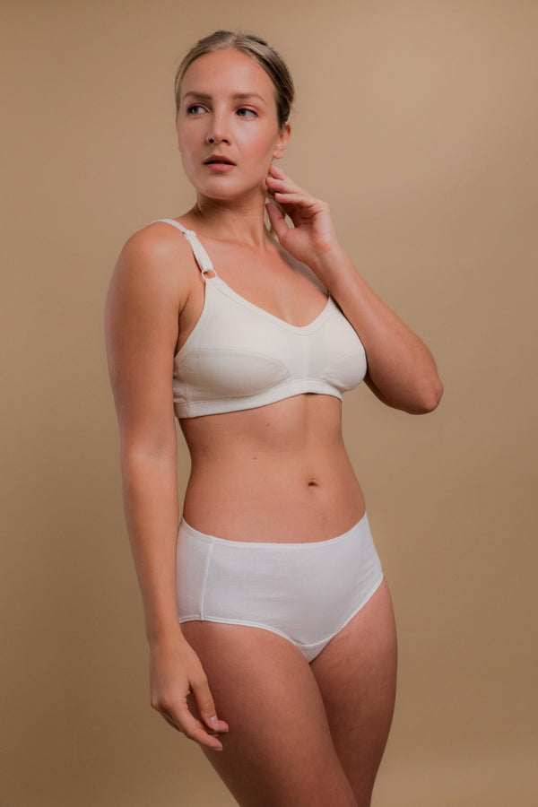 cottonique Women's Waist Brief (2/pack)