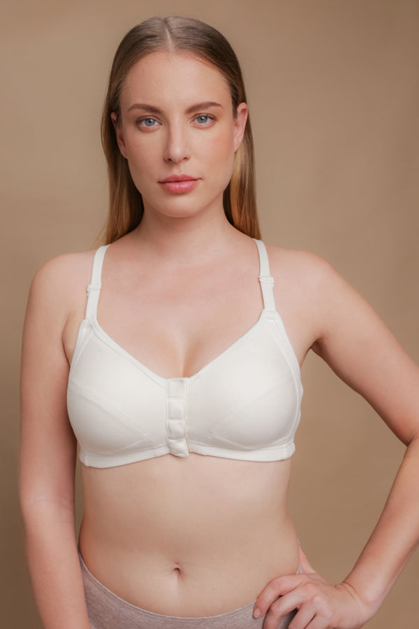 cottonique Deborah Latex-Free Support RacerBack Bra