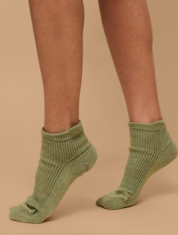 Cottonique Latex-Free 100% Organic Cotton Ankle Socks (2pairs/pack)