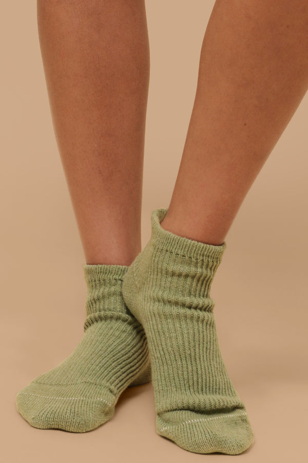 cottonique Latex-Free 100% Organic Cotton Ankle Socks (2pairs/pack)