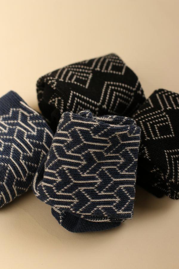 Cottonique Men's Allergy-Free Trouser Socks (2pairs/Pack)