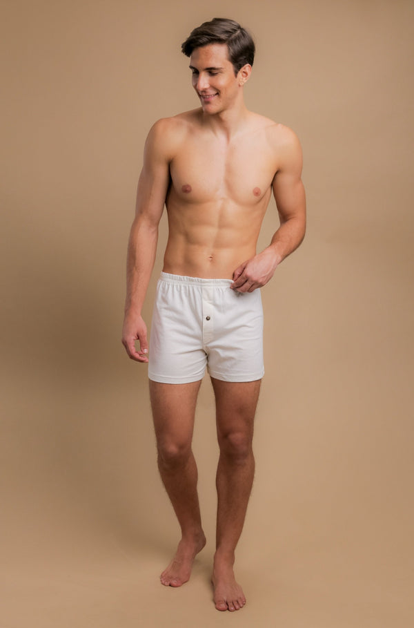 Cottonique Men's Elasticized Loose Boxer Shorts (2/pack)