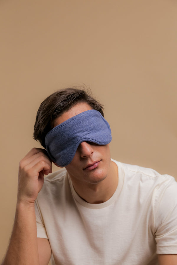 Cottonique Sleep Eye Mask - Truly Hypoallergenic - 100% Cotton