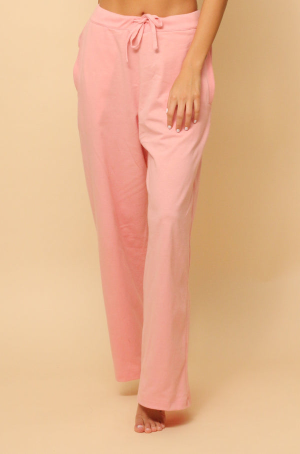 Cottonique Women's Allergy-Free Jessica Wide Leg Pants