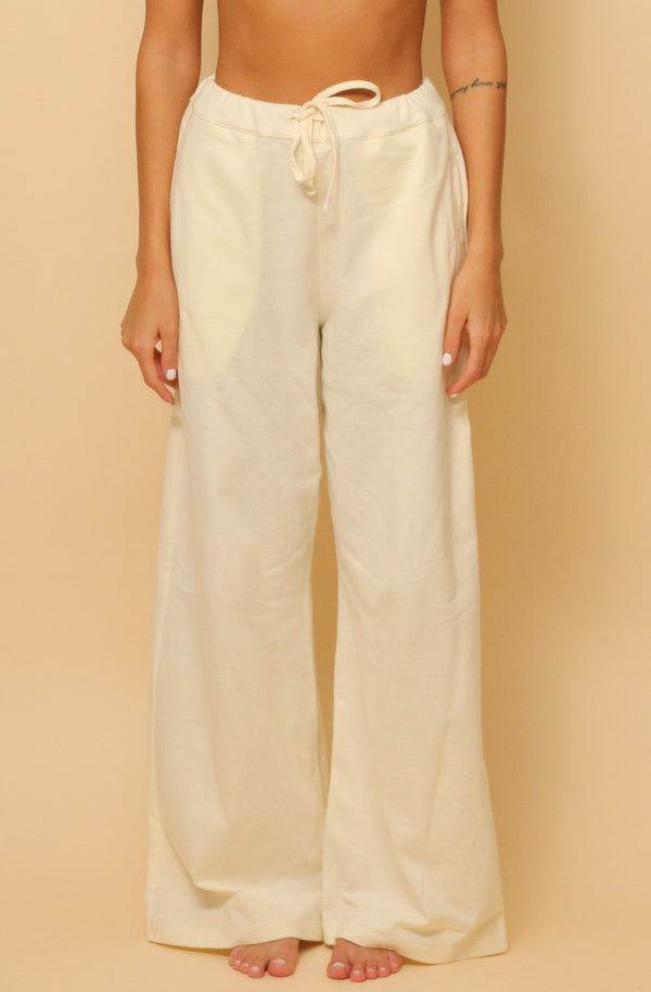 Cottonique Women's Allergy-Free Jessica Wide Leg Pants