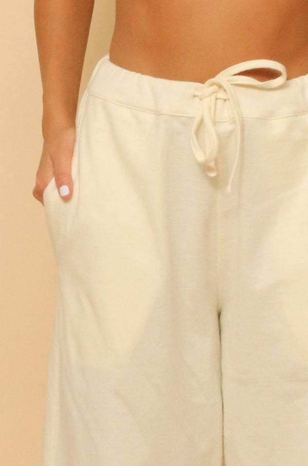 Cottonique Women's Allergy-Free Jessica Wide Leg Pants
