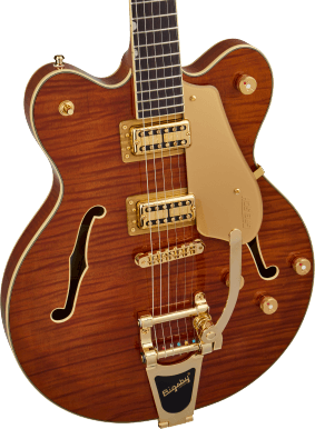 Country Gentleman Electromatic® LTD Flame Okoume Broadkaster® Double-Cut With Bigsby®
