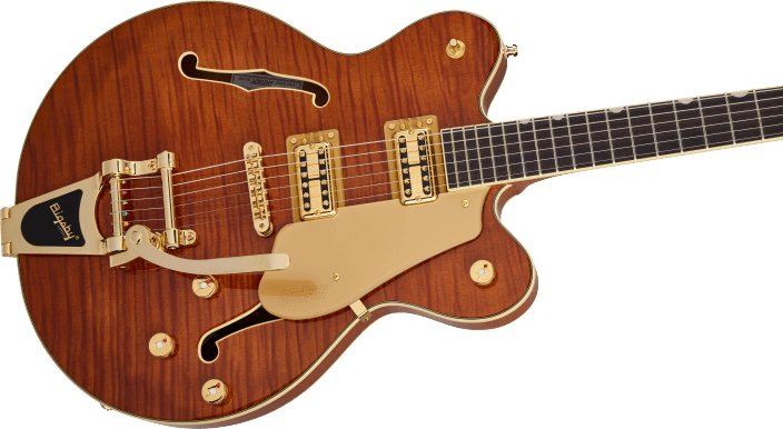 Country Gentleman Electromatic® LTD Flame Okoume Broadkaster® Double-Cut With Bigsby®