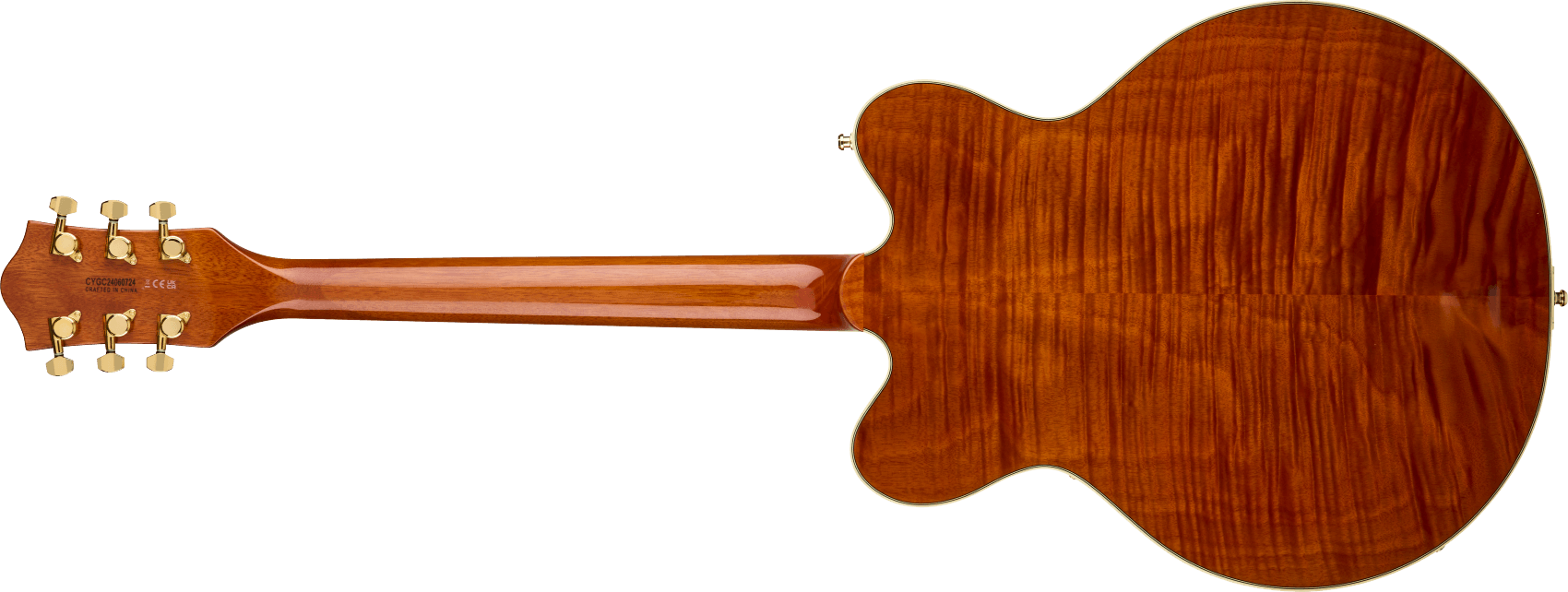 Country Gentleman Electromatic® LTD Flame Okoume Broadkaster® Double-Cut With Bigsby®