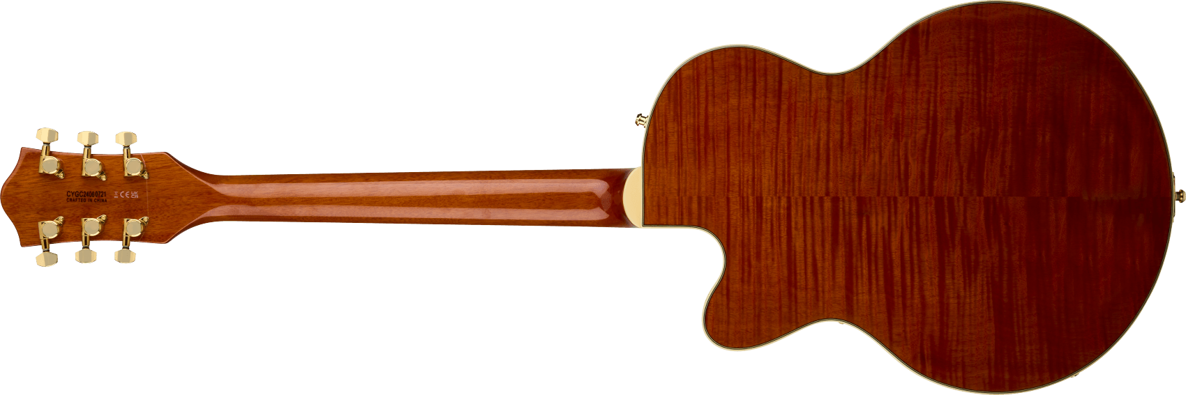 Country Gentleman Electromatic® LTD Flame Okoume Broadkaster® Jr. Single-Cut With Bigsby®