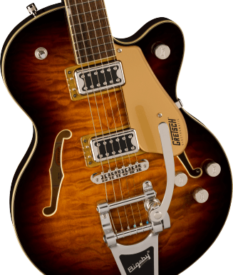Country Gentleman G5655T-QM Electromatic® Center Block Jr. Single-Cut Quilted Maple With Bigsby®
