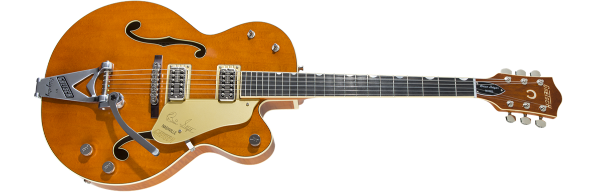 Country Gentleman G6120T-BSSMK Brian Setzer Signature Nashville® Hollow Body '59 "Smoke" With Bigsby®