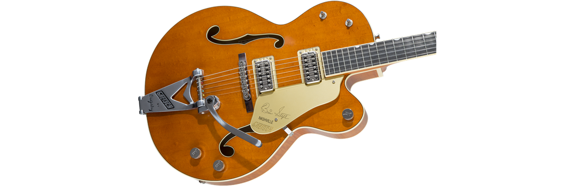 Country Gentleman G6120T-BSSMK Brian Setzer Signature Nashville® Hollow Body '59 "Smoke" With Bigsby®