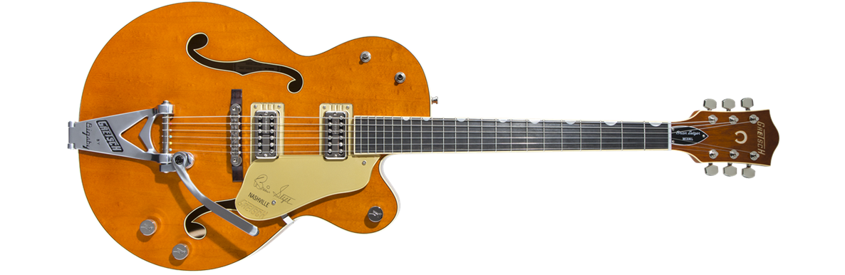 country gentleman G6120T-BSSMK Brian Setzer Signature Nashville® Hollow Body '59 "Smoke" with Bigsby®