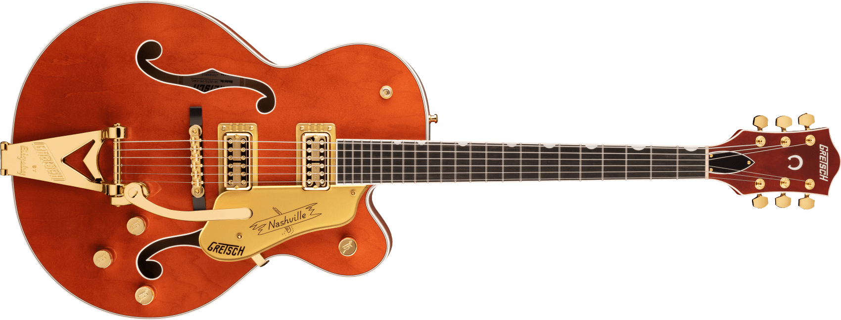 country gentleman G6120TG Players Edition Nashville® Hollow Body with String-Thru Bigsby® and Gold Hardware