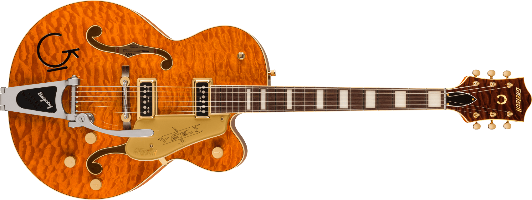 country gentleman G6120TGQM-56 Limited Edition Quilt Classic Chet Atkins® Hollow Body with Bigsby® country gentleman G6120TGQM-56 Limited Edition Quilt Classic Chet Atkins® Hollow Body with Bigsby®