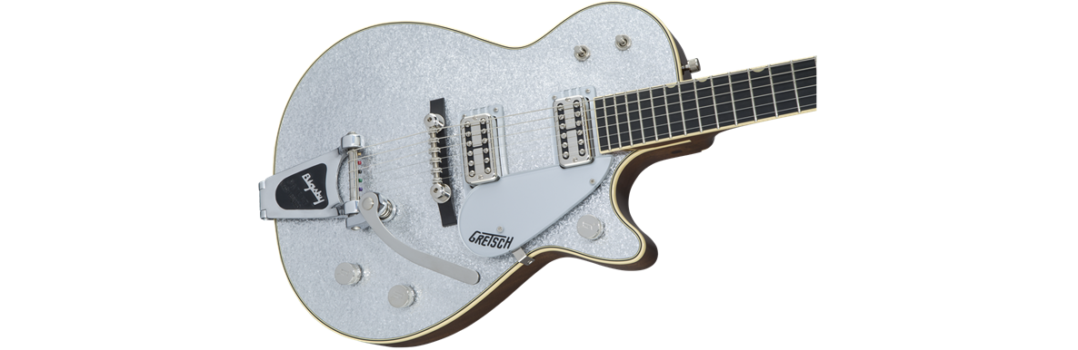 Country Gentleman G6129T-59 Vintage Select '59 Silver Jet™ With Bigsby®