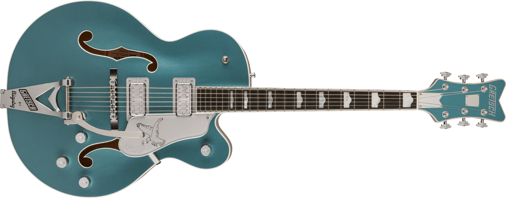 country gentleman G6136T-140 Limited Edition 140th Double Platinum Falcon™ with String-Thru Bigsby®