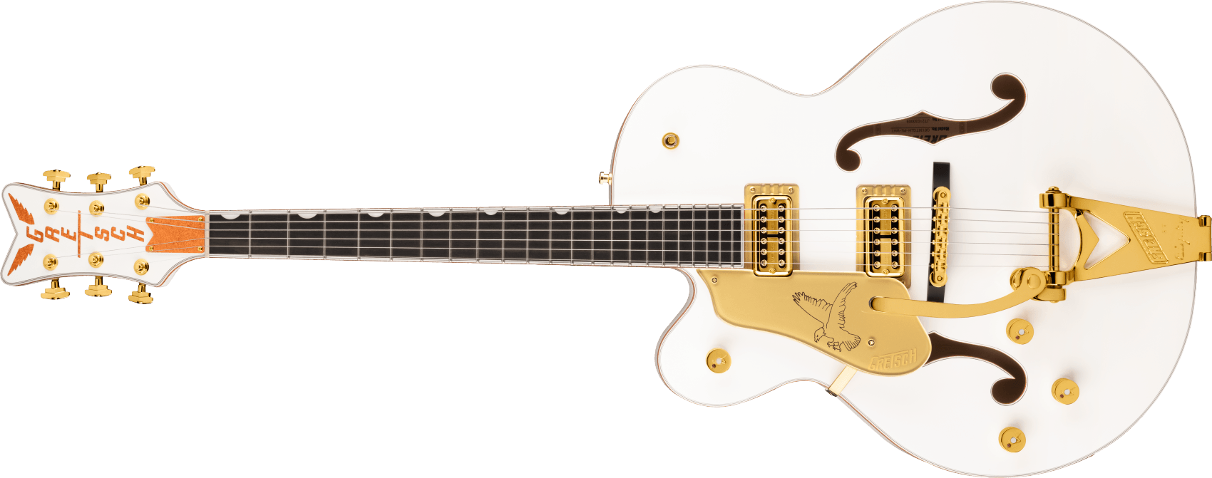 country gentleman G6136TG-LH Players Edition Falcon™ Hollow Body with String-Thru Bigsby® and Gold Hardware Left-Handed