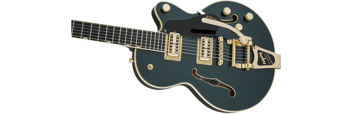 Country Gentleman G6659TG Players Edition Broadkaster® Jr. Center Block Single-Cut With String-Thru Bigsby® And Gold Hardware