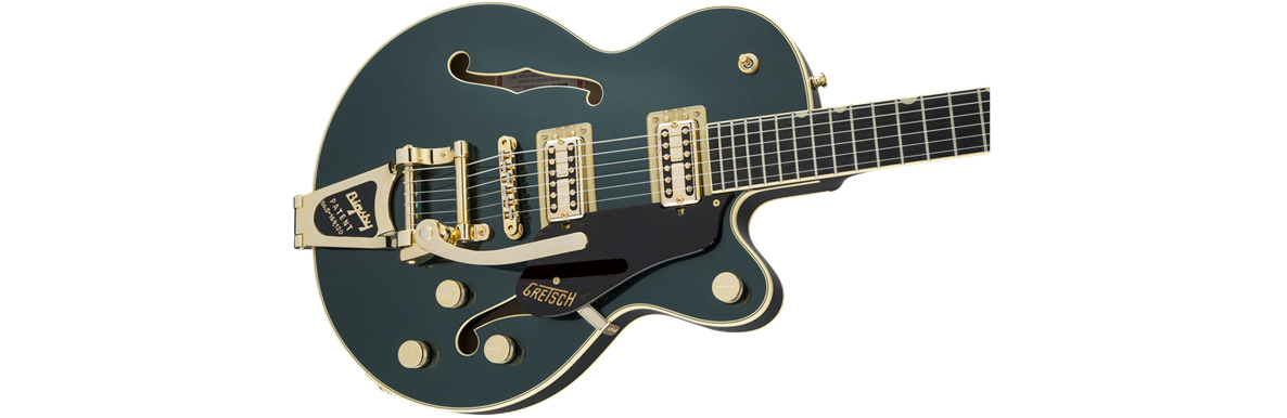 Country Gentleman G6659TG Players Edition Broadkaster® Jr. Center Block Single-Cut With String-Thru Bigsby® And Gold Hardware