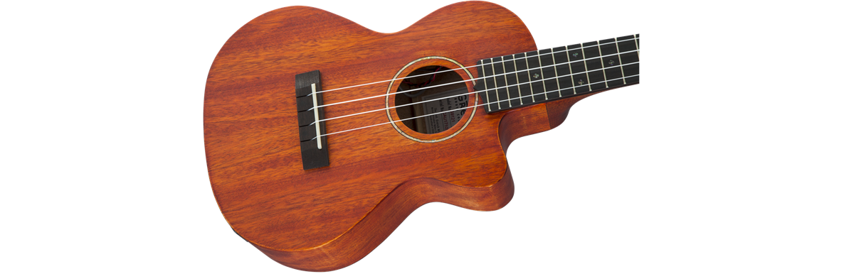 Country Gentleman G9121 A.C.E. Tenor Ukulele With Gig Bag Acoustic / Cutaway / Electric