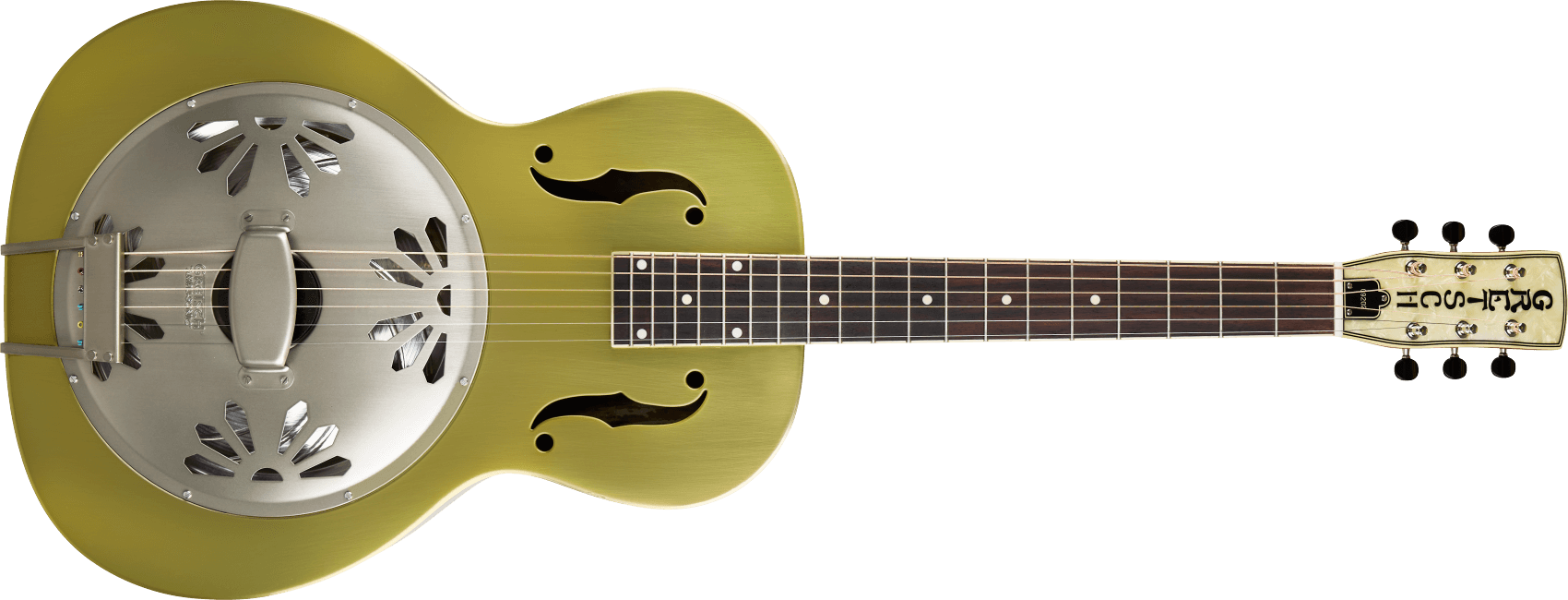 country gentleman G9202 Honey Dipper™ Special Round-Neck Brass Body Resonator Guitar