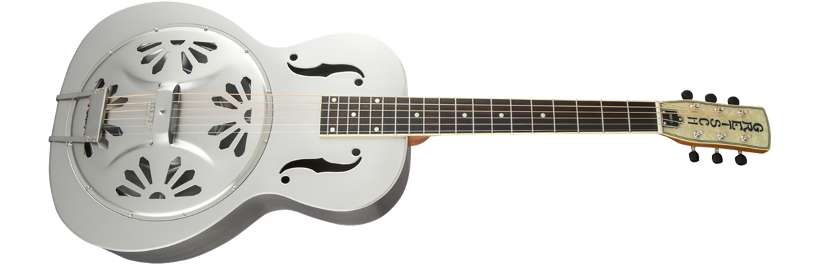 Country Gentleman G9221 Bobtail™ Round-Neck Acoustic / Electric Steel Body Resonator Guitar