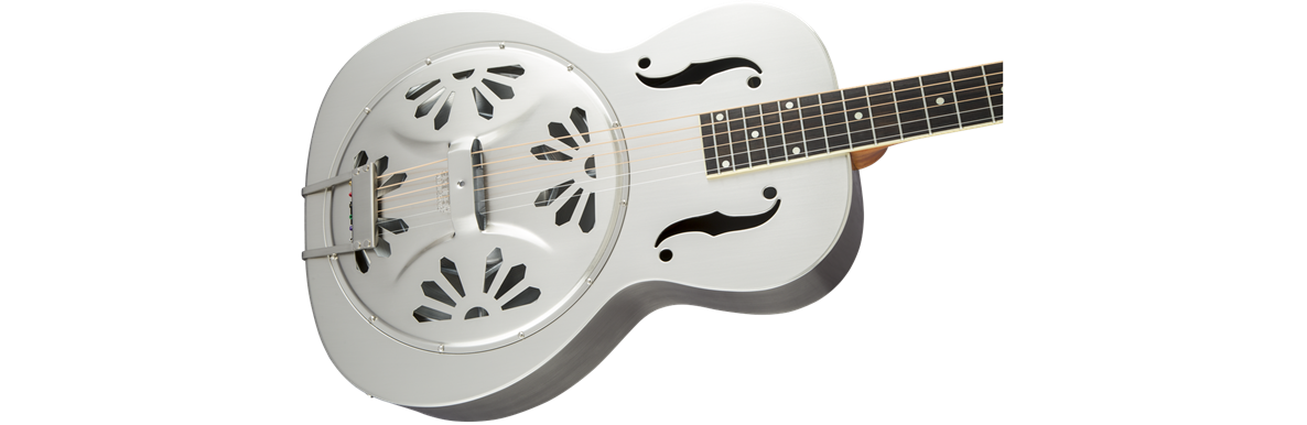 Country Gentleman G9221 Bobtail™ Round-Neck Acoustic / Electric Steel Body Resonator Guitar