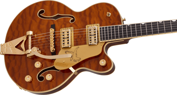 country Gentleman Limited Edition Falcon™ Center Block Jr. With Bigsby® Quilted Maple