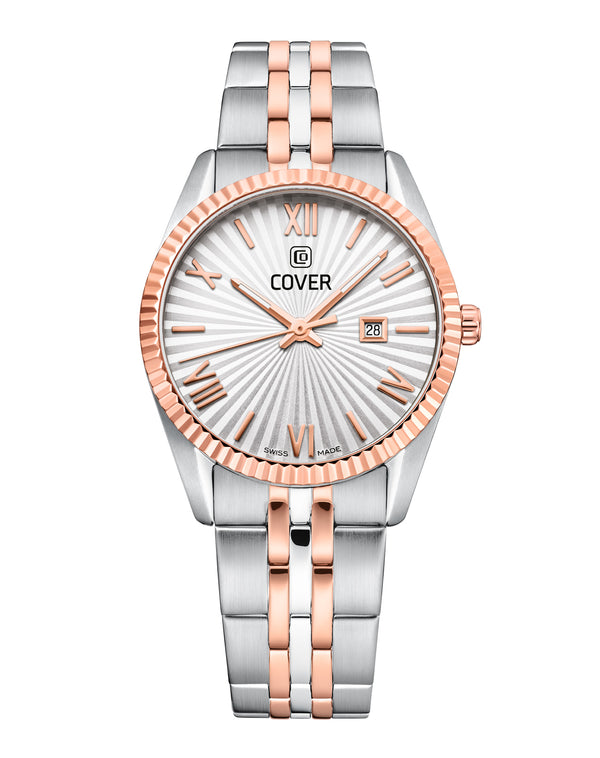 cover COVER Alston Lady Watch Silver Bicolor Silver Rose Gold