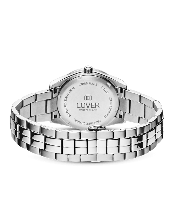 Cover COVER Andara Diamond Watch Green Pearl Silver Color