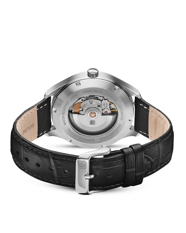 Cover COVER Arena Automatic Burgundy Leather Silver