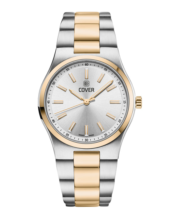 cover COVER Bracelet One Silver Bicolor Silver Gold Watch